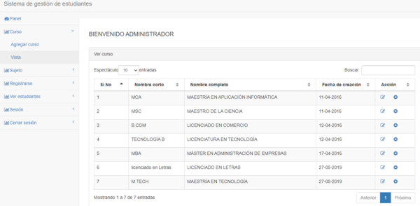 SISTEMA DE GESTION DE REGISTROS DE ESTUDIANTES - Imagen 3